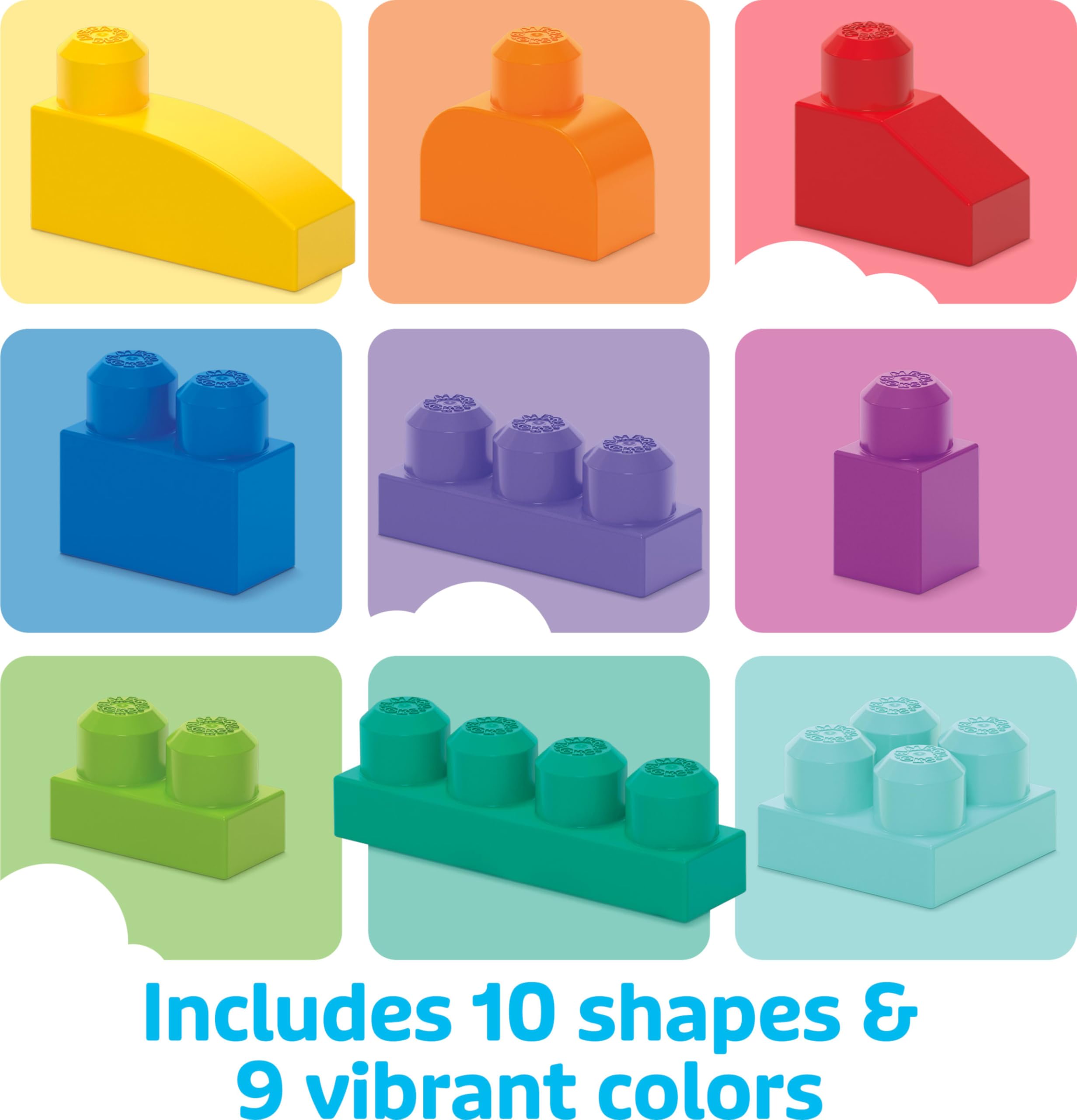 Amazon.co.jp: フィッシャープライス 1才からのメガブロック 80個